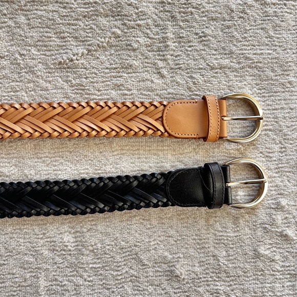 J. Crew Braided Belt Set of 2 S/XS - Picture 2 of 3